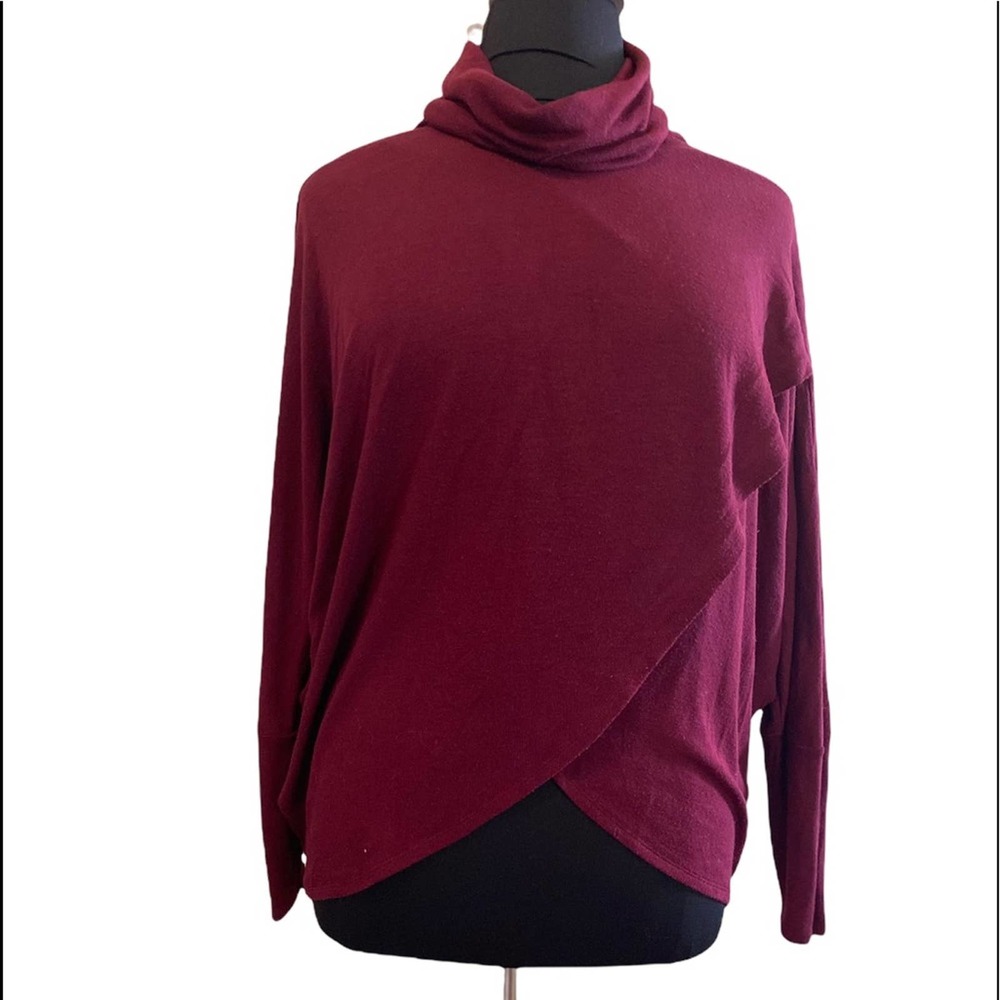 Plus size women’s cowneck sweater
